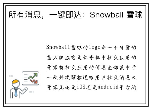 所有消息，一键即达：Snowball 雪球